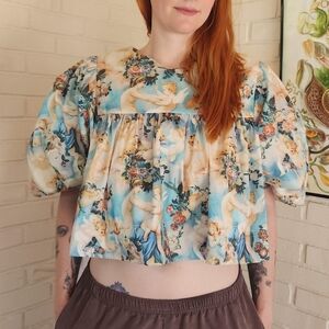 NWOT Abena Top in Cherub Multi by LPA Revolve